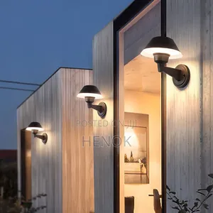 ​Modern Outdoor Globe Wall Light / Exterior Sconce