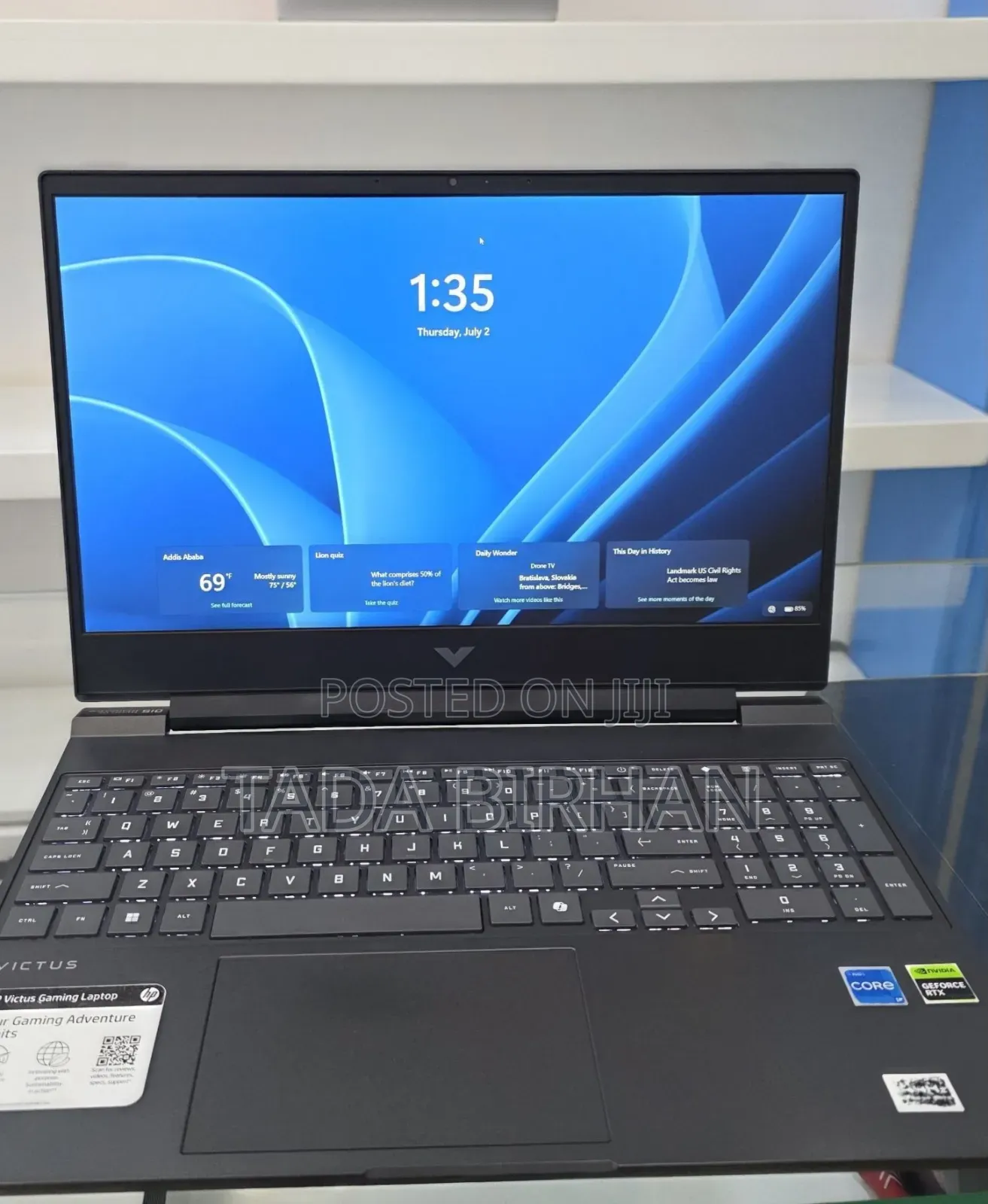 New Laptop HP Victus 16 16GB Intel Core i5 SSD 512GB