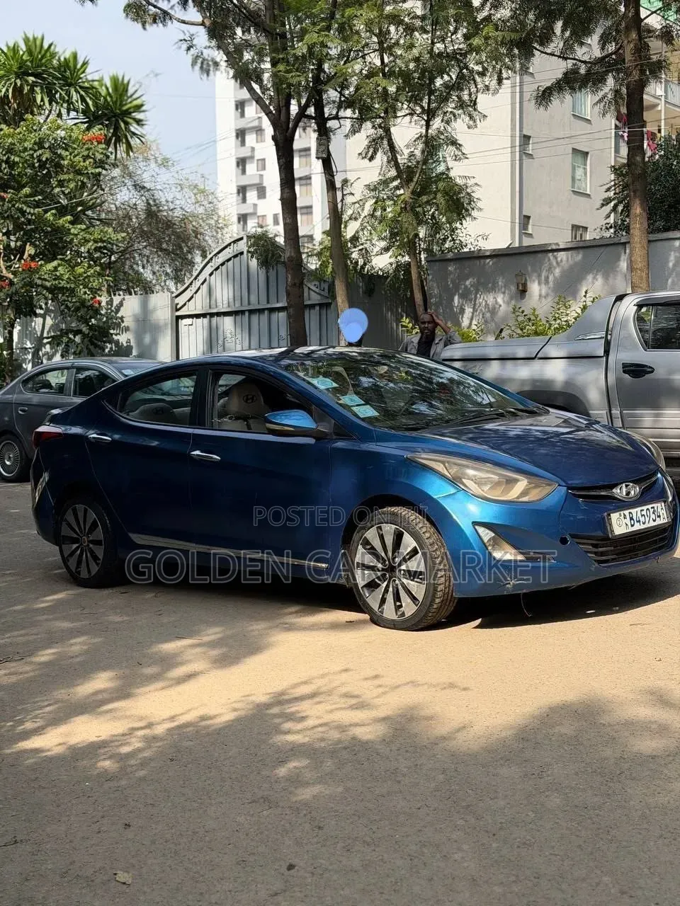 Hyundai Avante 2016 Blue