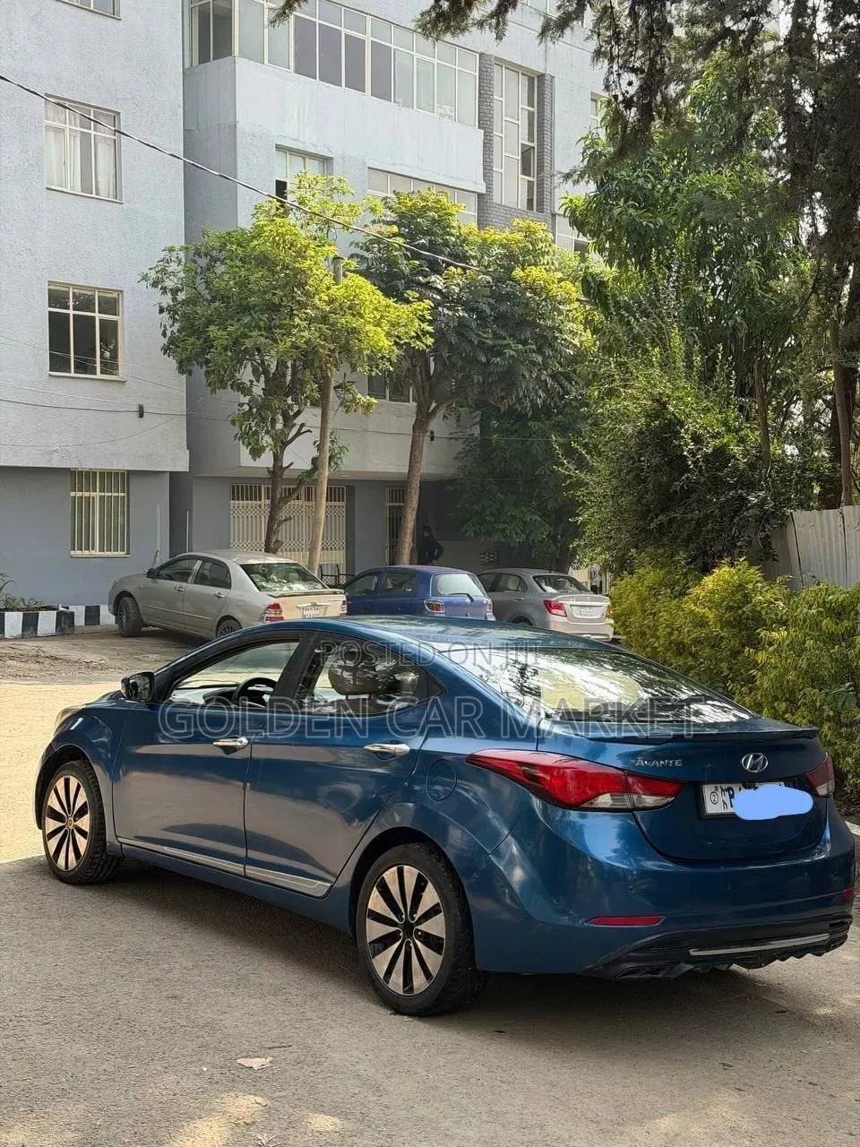 Hyundai Avante 2016 Blue