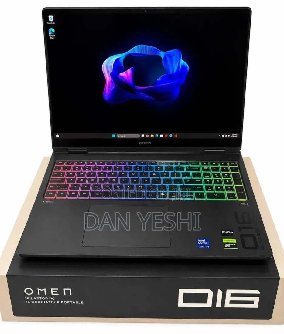 New Laptop HP Omen Max 16 32GB Intel Core Ultra 9 SSD 2T