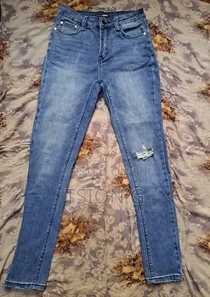 High-Waisted Skinny Jeans
