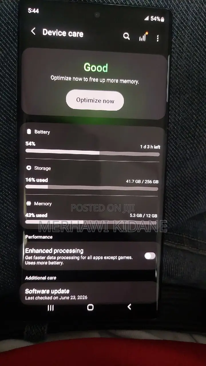New Samsung Galaxy Note10+ 256 GB Black