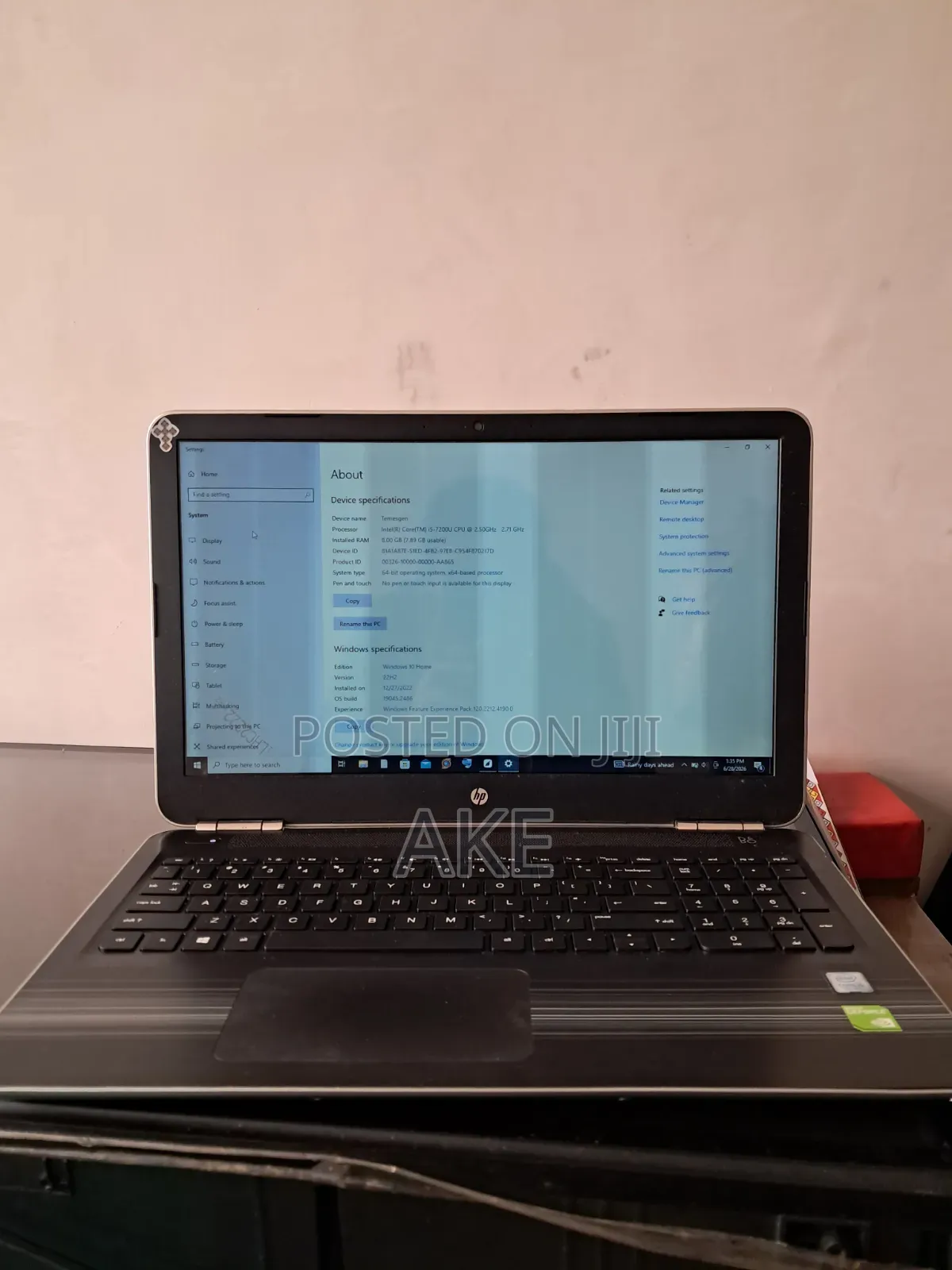 Laptop HP Envy x360 8GB Intel Core i5 HDD 1T