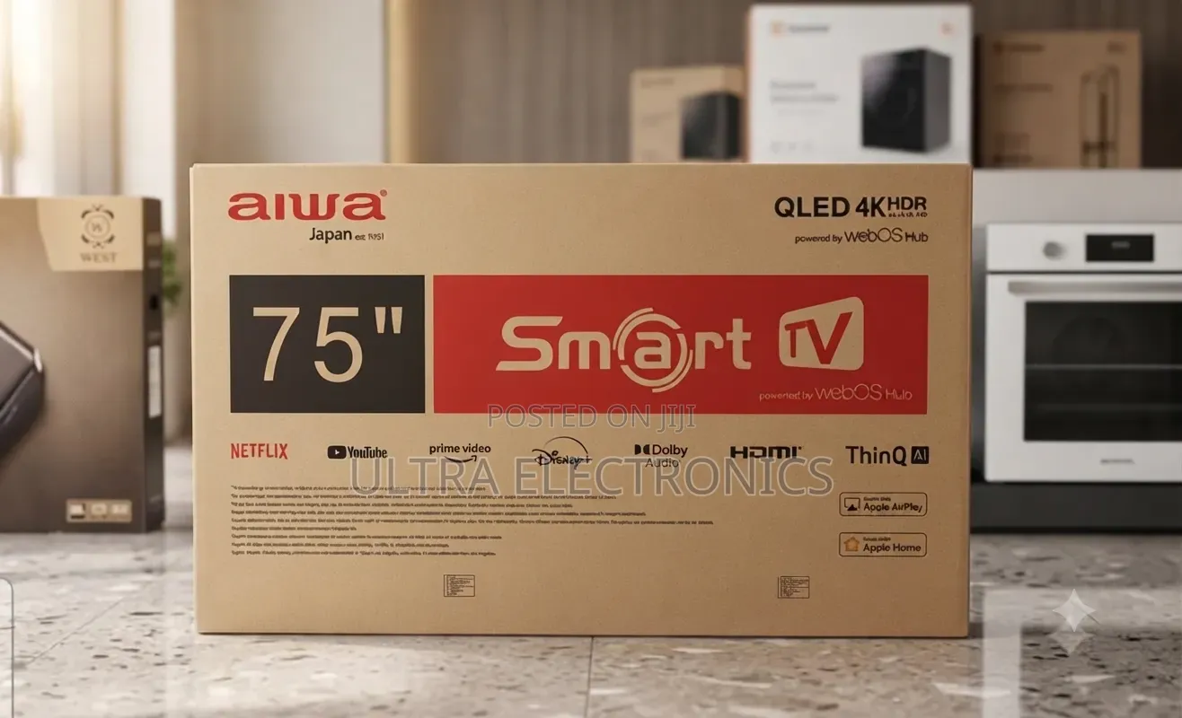 Aiwa 75-Inch Smart Uhd Tv – Bigger Screen, Brilliant Picture,