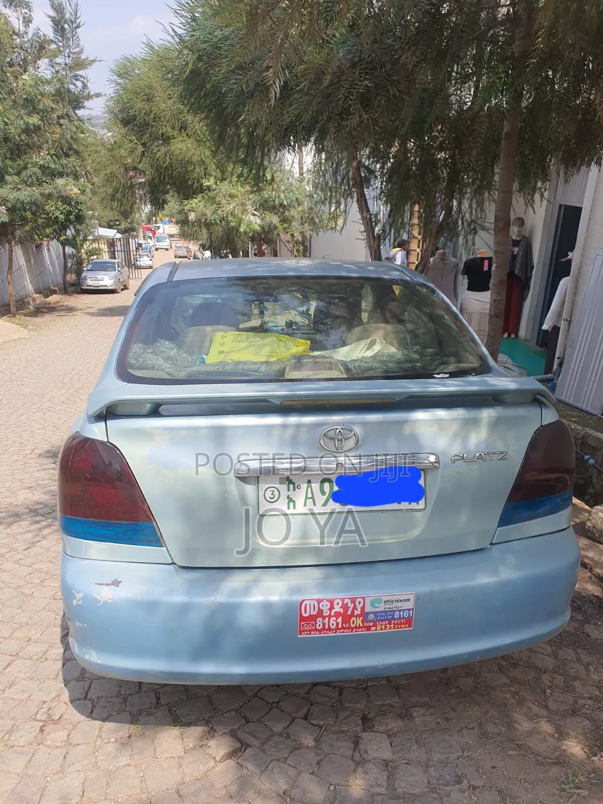 Toyota Platz 1.0 FWD 2005 Blue