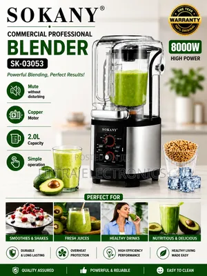Sokany Juicer Is a High-Quality Kitchen Appliance Designed for Fast
