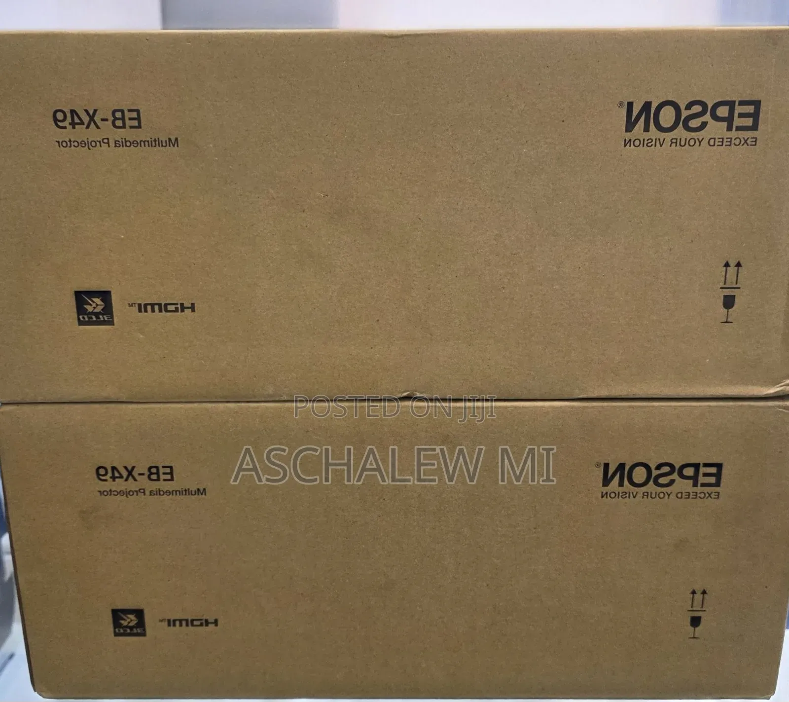 Brand New Epson Projector Model : Eb-X49 Technology: 3lcd,