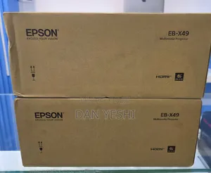 Brand New Epson Projector 
Model : Eb-X49 
Technology: 3lcd, R