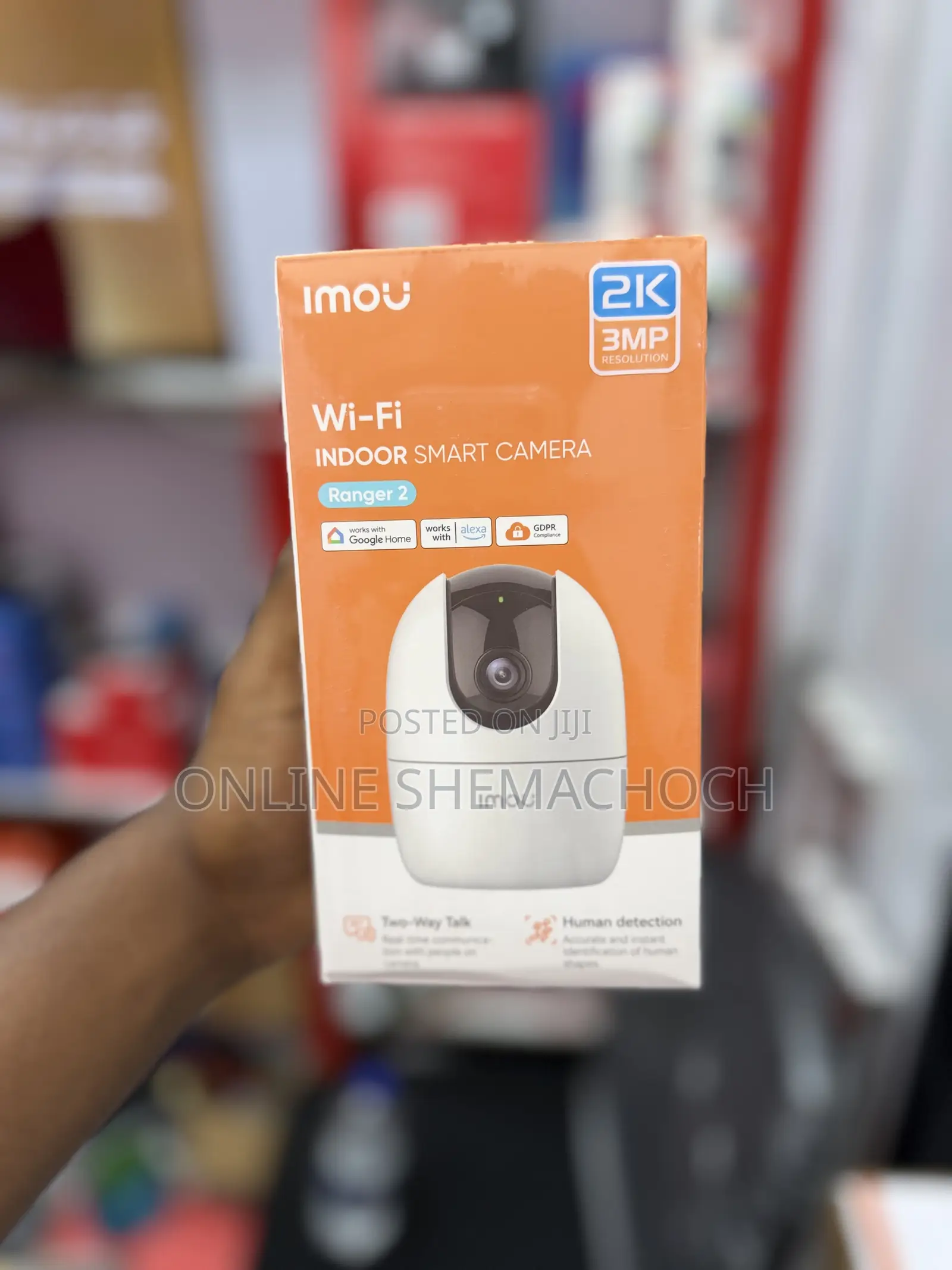 Imou Ranger 2 Wifi Indoor Smart Security Camera (3mp)