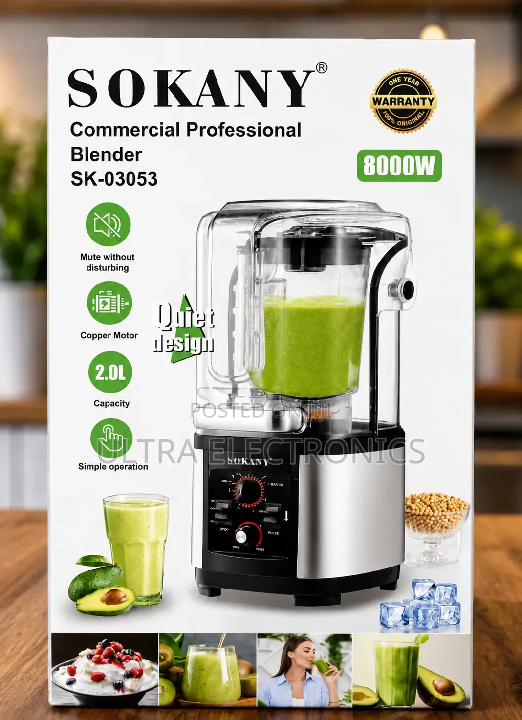 Sokany Juicer Is a Powerful and Reliable Kitchen Appliance Designed To