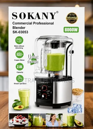 Sokany Juicer Is a Powerful and Reliable Kitchen Appliance Designed To