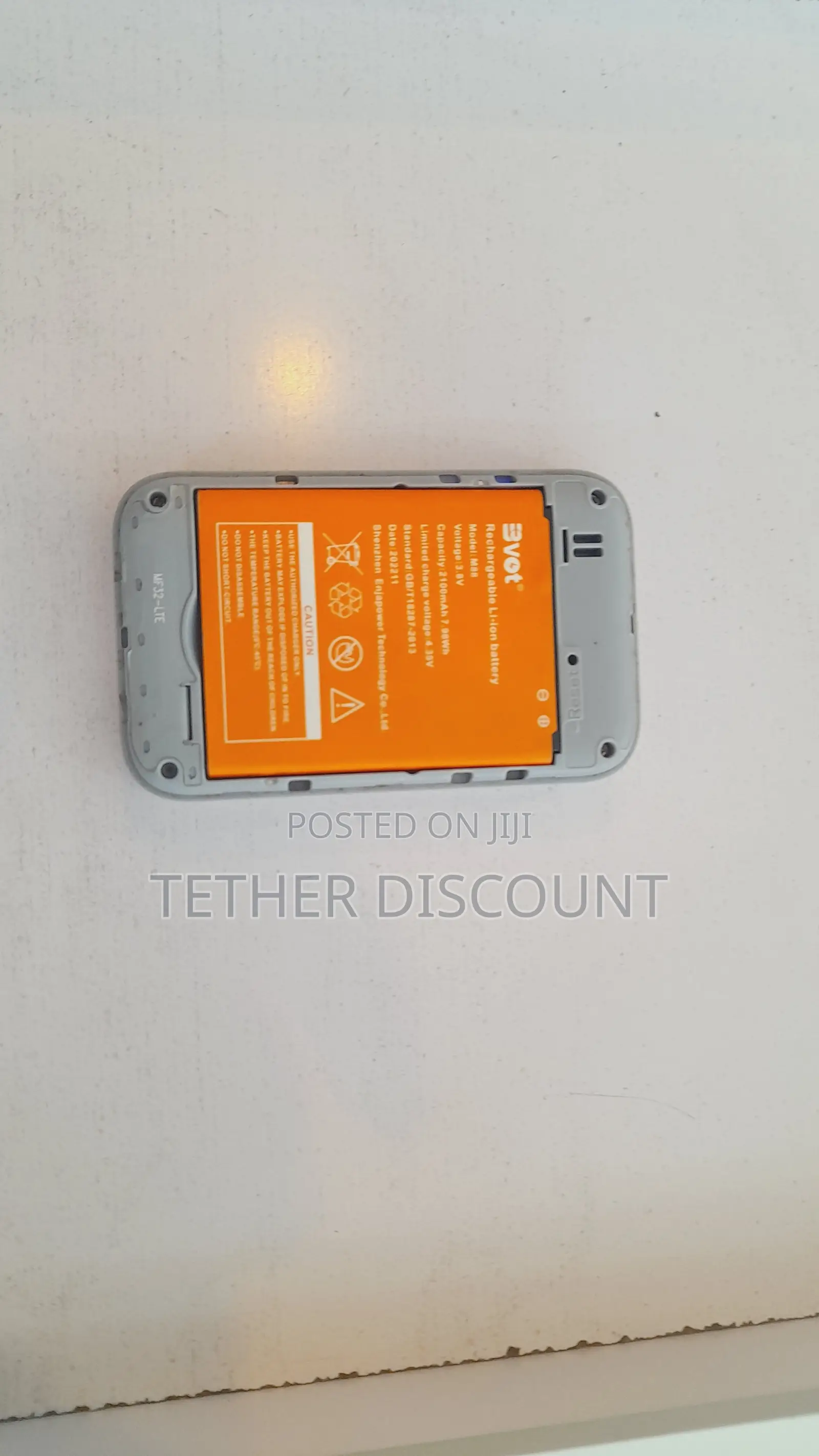 For Bvot 4g Router Battry Only Modelm88 ባትሪዉ ብቻ