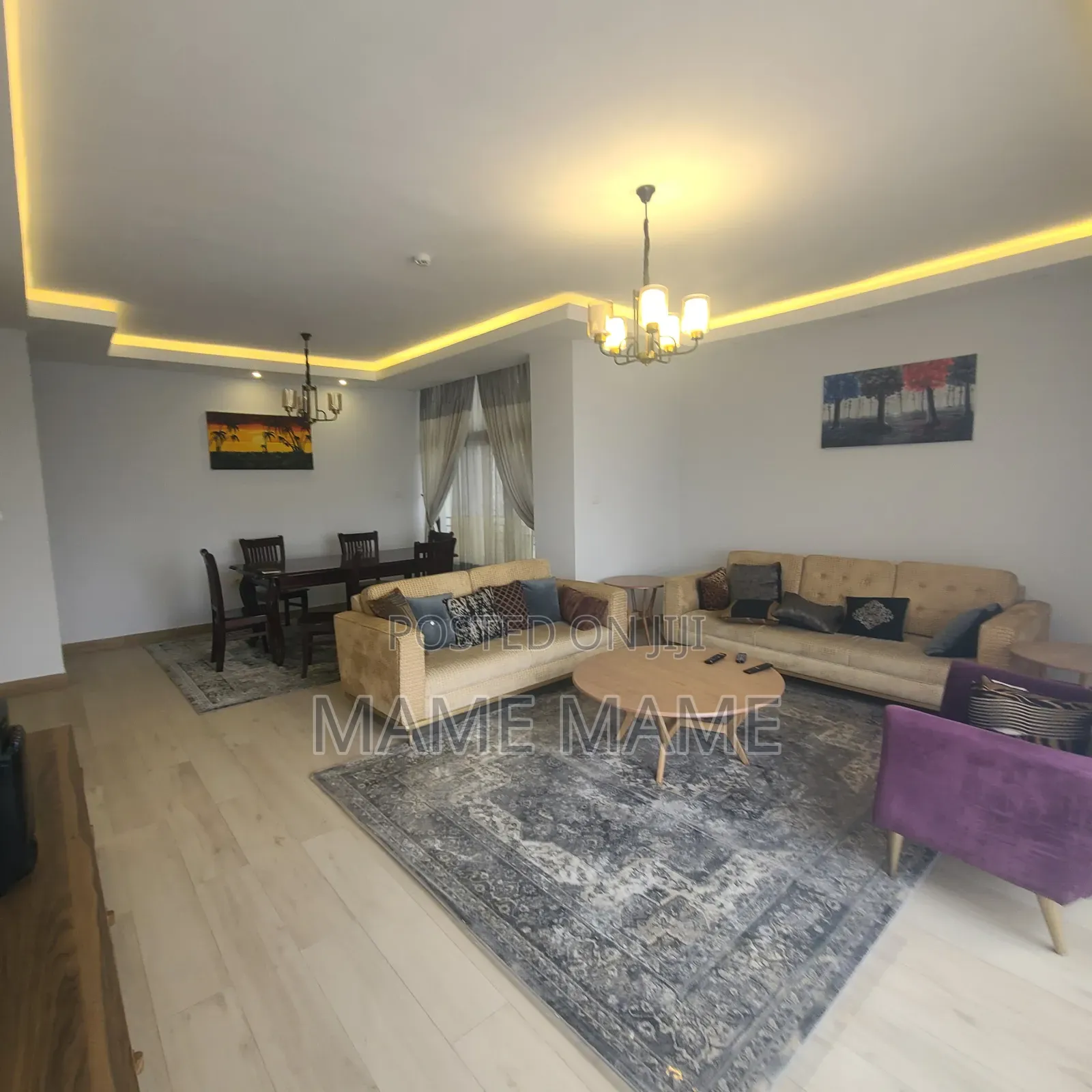 Furnished 3bdrm Apartment in Addis Abeba, Bole for rent