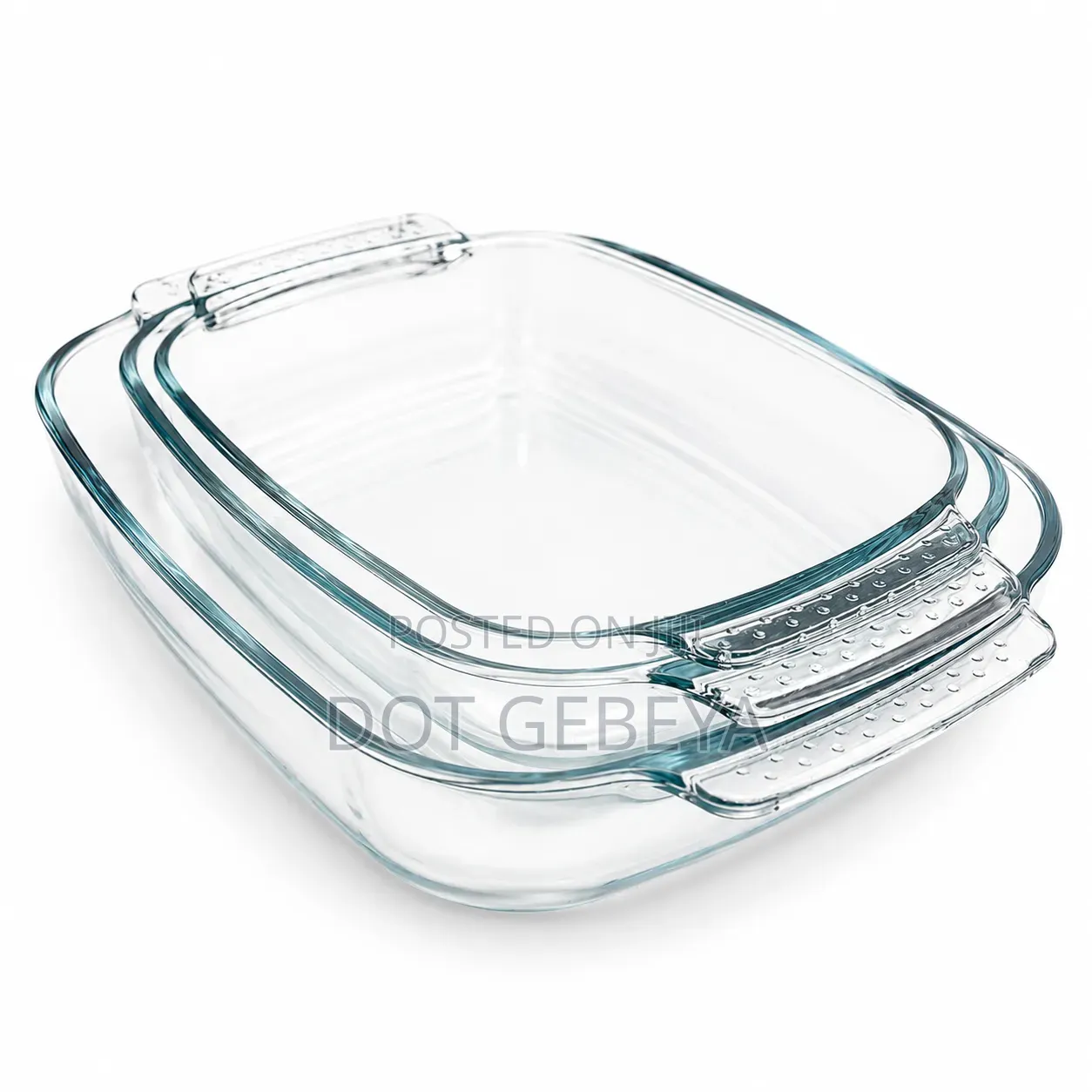 3-Piece Tempered Glass Baking Dish Set