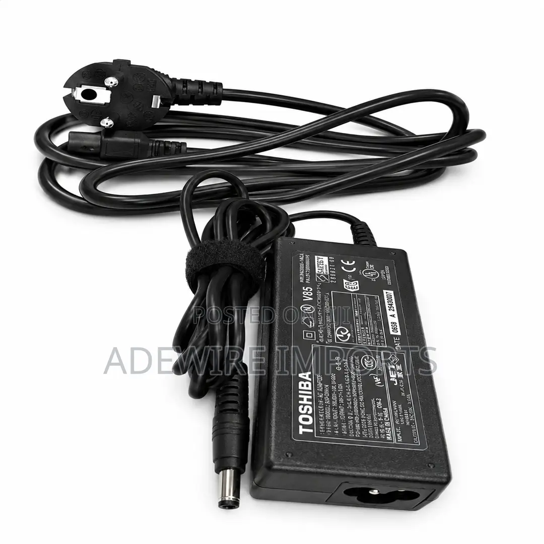 Toshiba 19/3.42 Laptop Charger With Vat