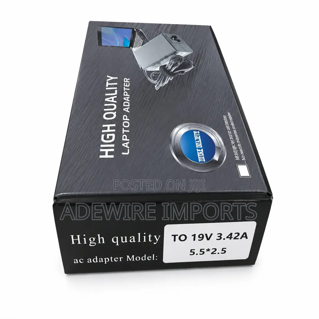 Toshiba 19/3.42 Laptop Charger With Vat