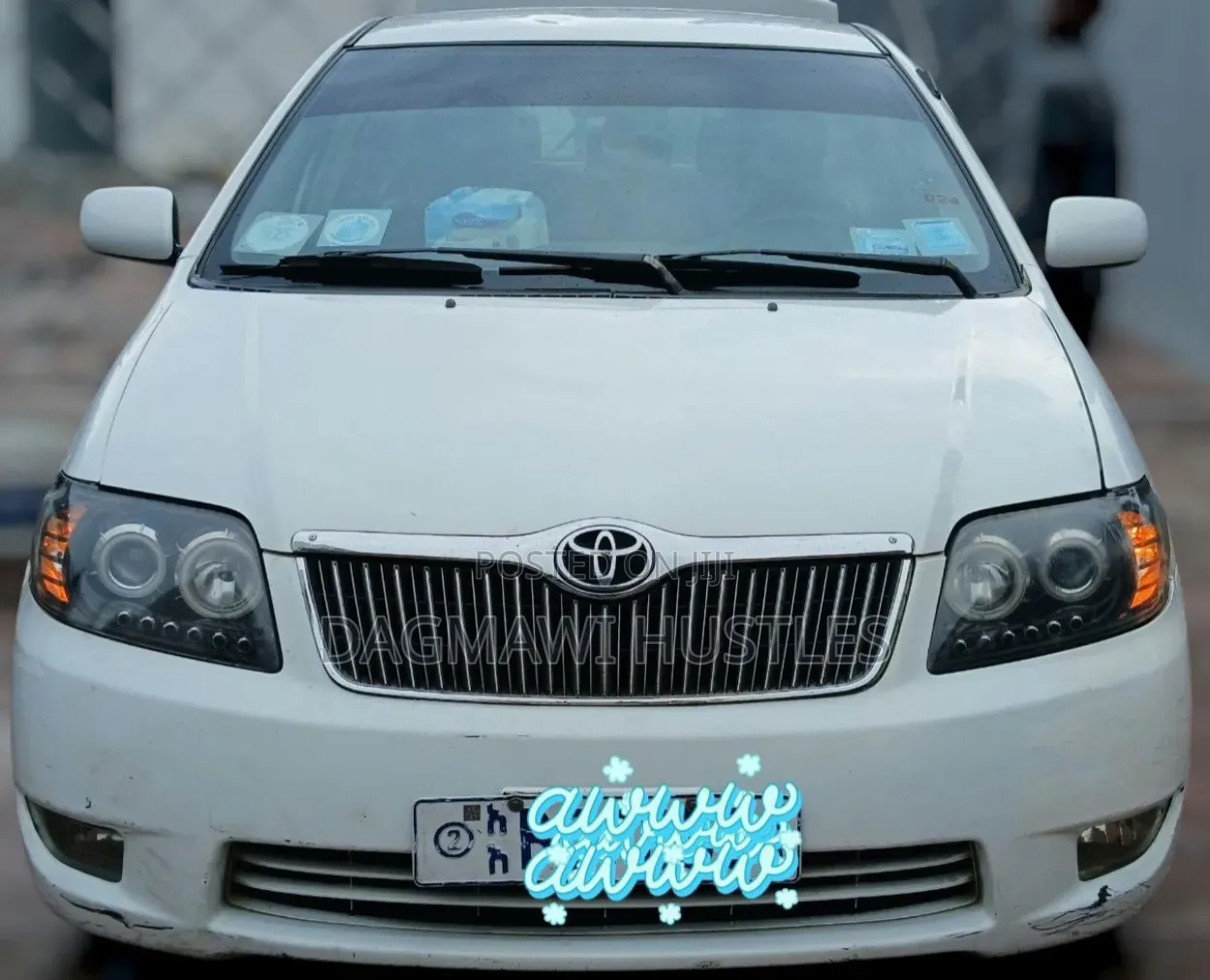 Toyota Corolla 2007 Off white