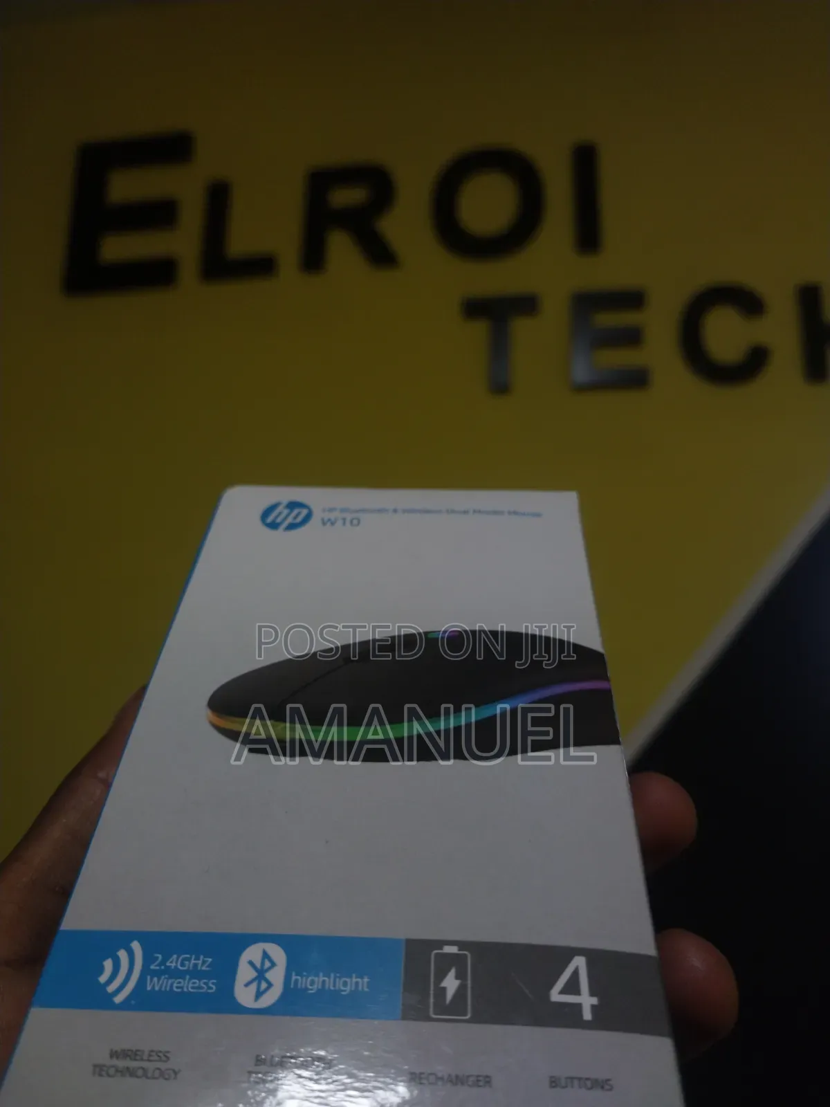 Hp W10 Wire Less Mouse