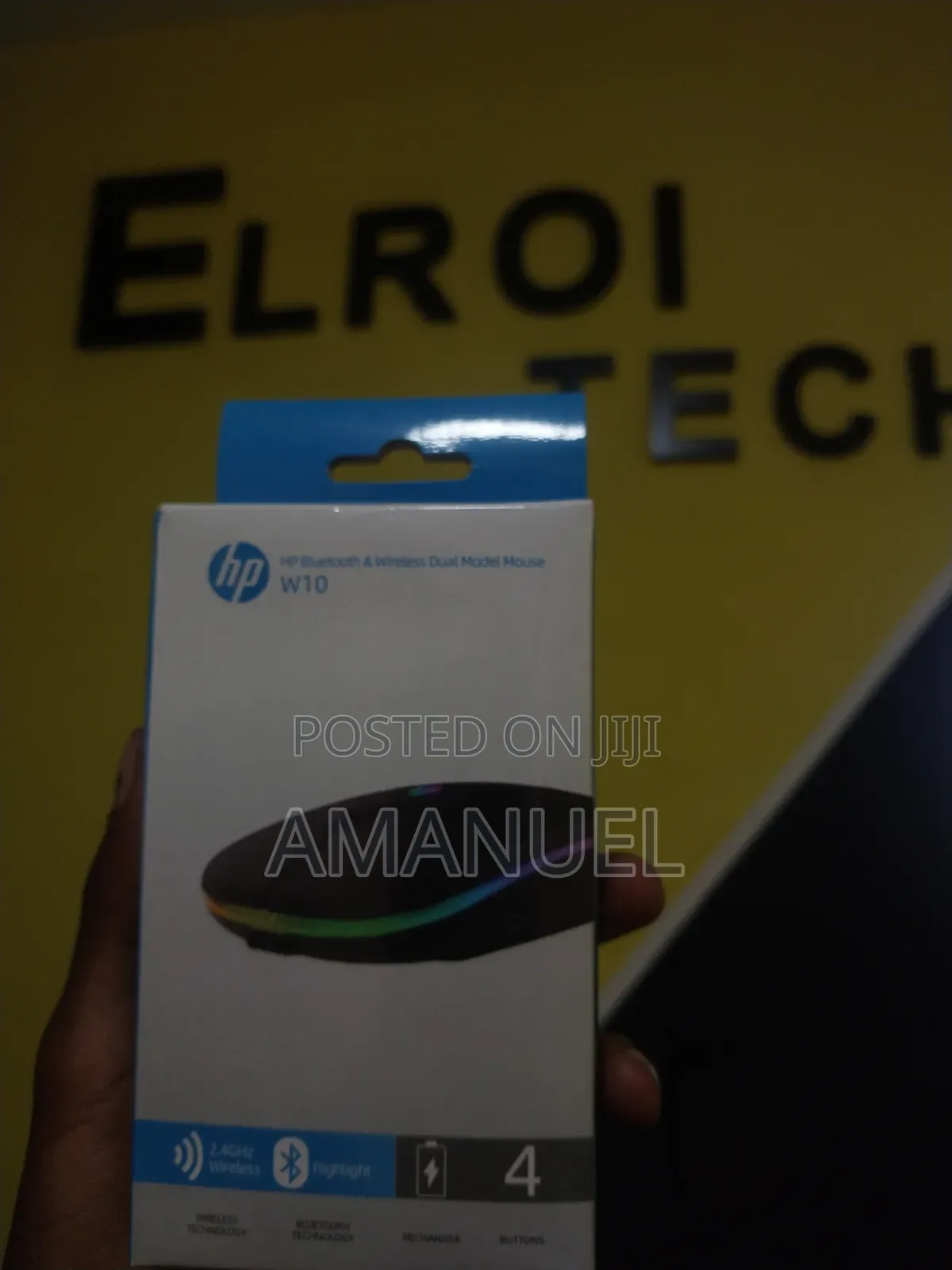 Hp W10 Wire Less Mouse