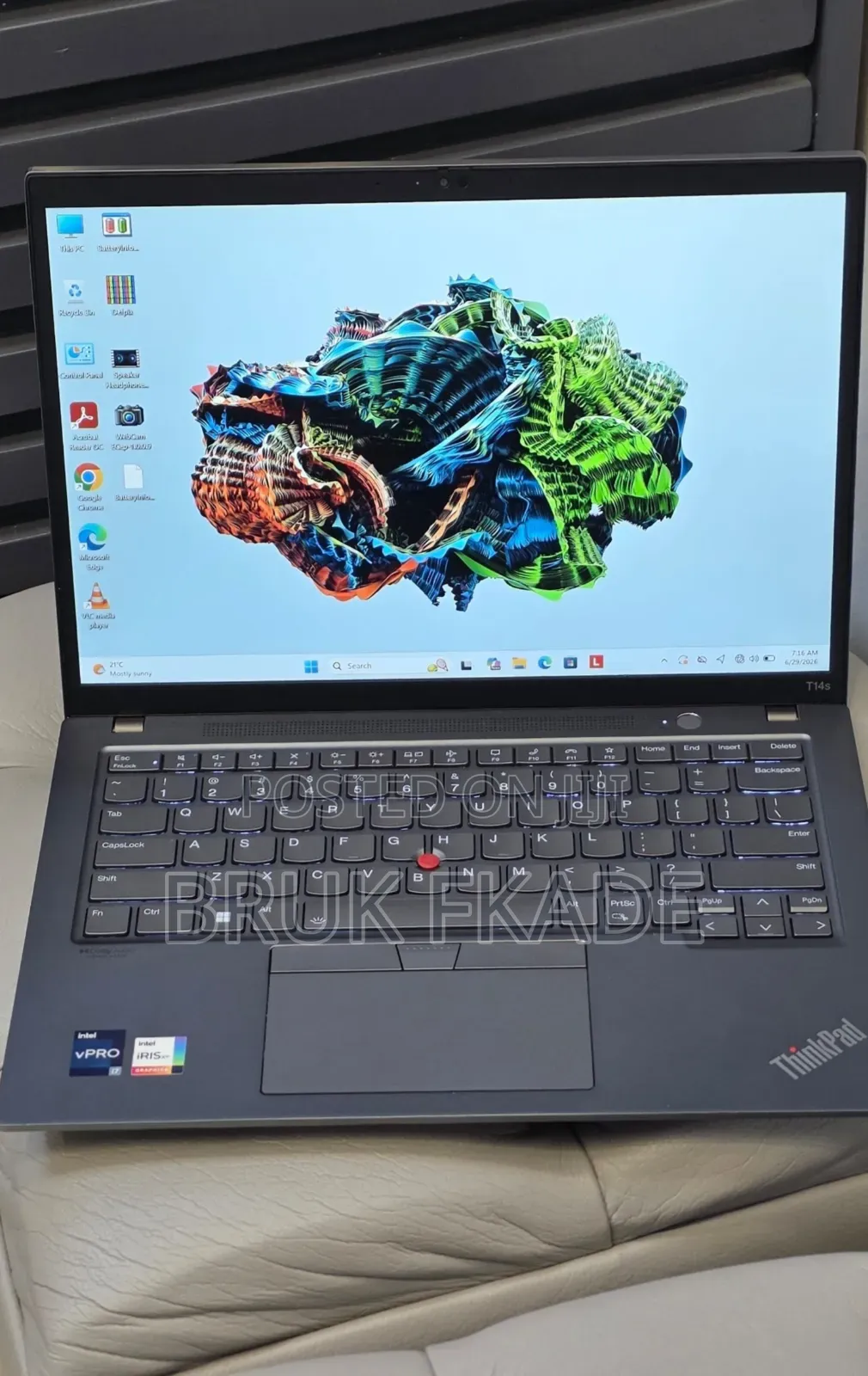 New Laptop Lenovo ThinkPad T14s Gen 1 32GB Intel Core i7 SSD 512GB