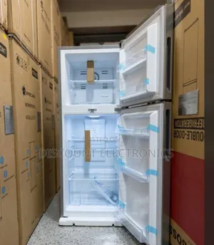 Boss Bo-405ssk Double-door No-frost Refrigerator – Stainless Steel