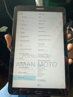 Samsung Galaxy Tab E 9.6 16 GB Black