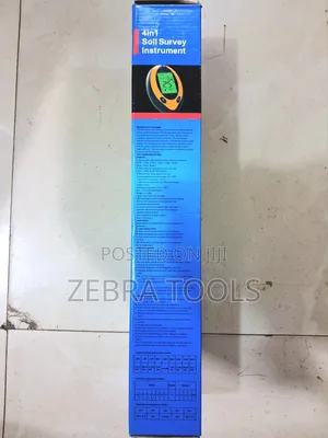​4 In 1 Soil Survey Instrument / Digital Soil Moisture Ph Meter