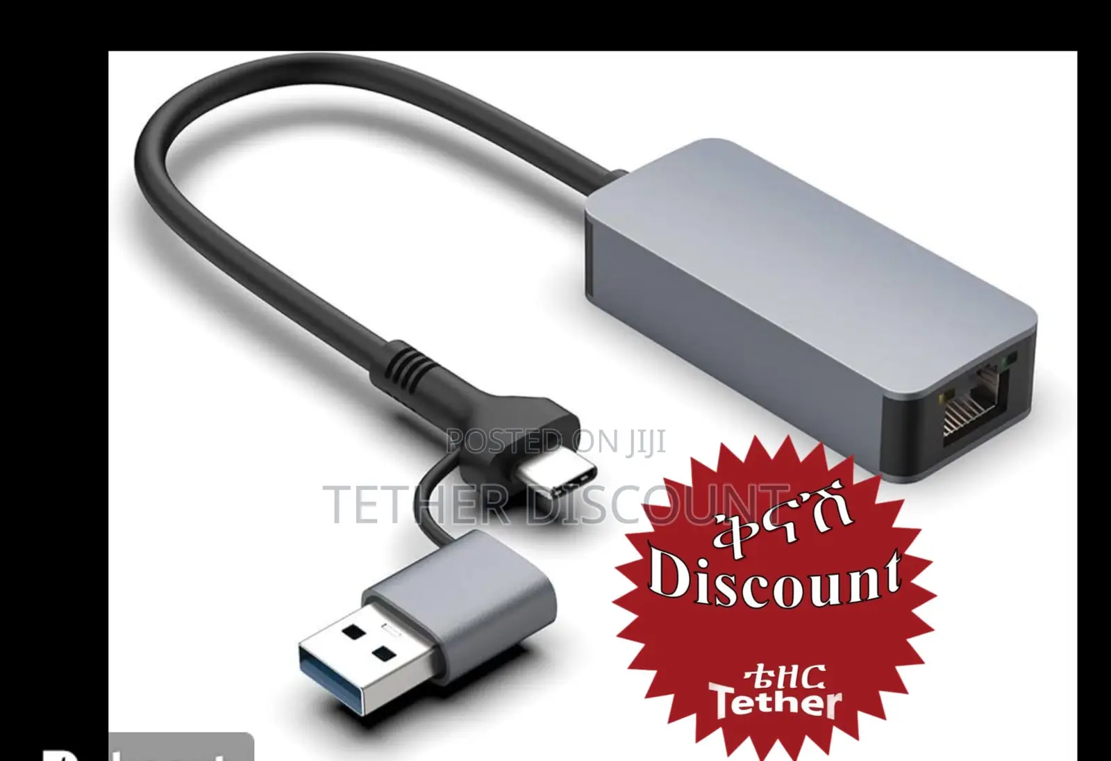 Usb C/Usb a Ethernet Adapter Original 100/100mbps