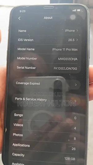 New Apple iPhone 11 Pro Max 256 GB