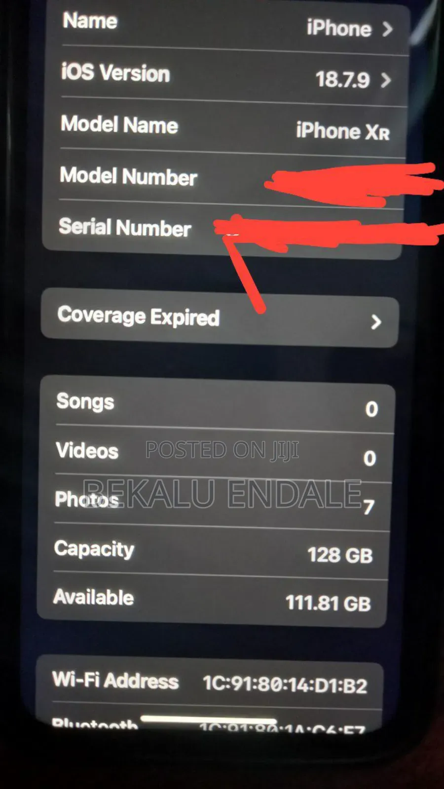 Apple iPhone XR 128 GB Black