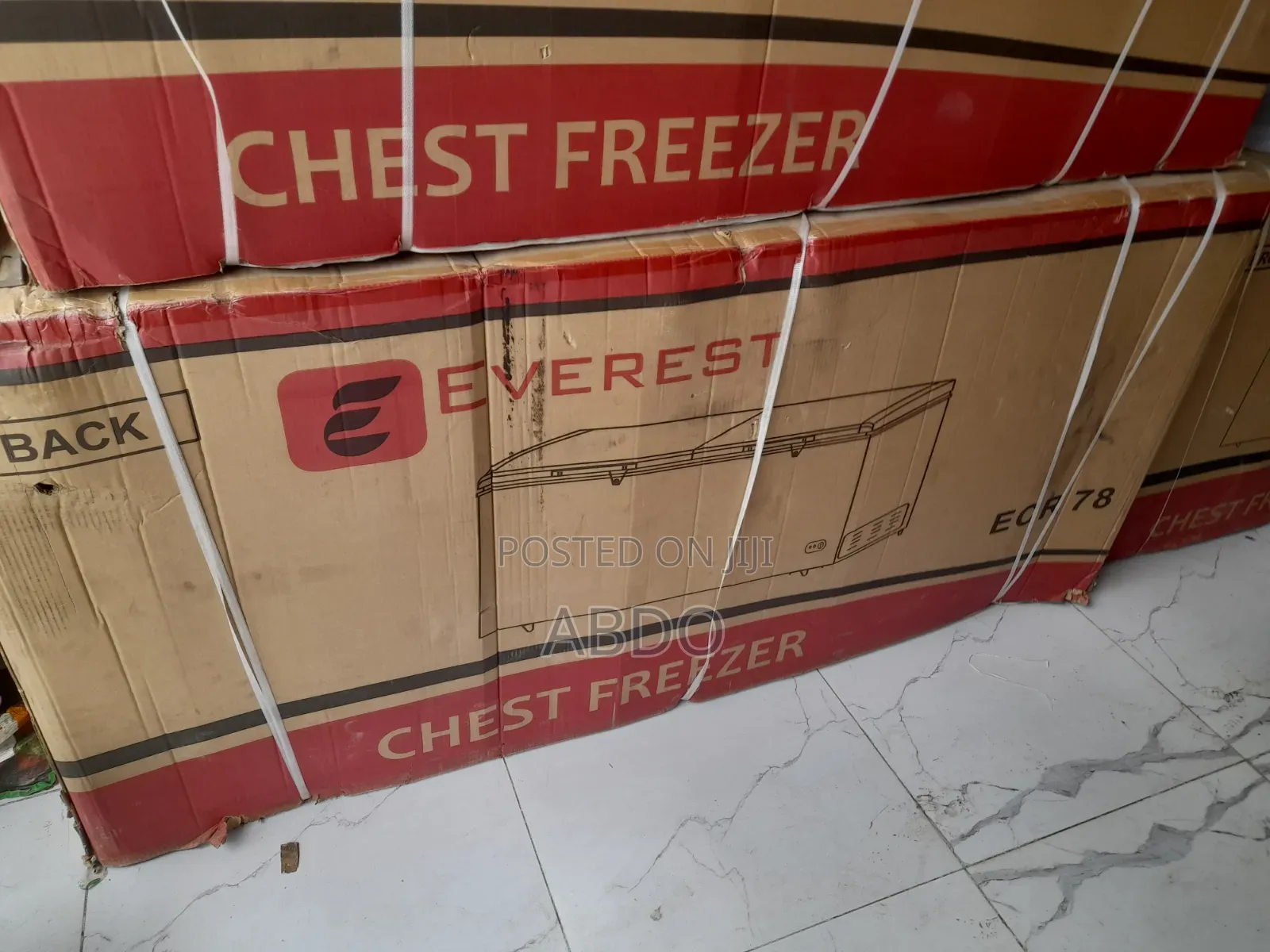 Everest Chest Freezer Model Ecr 780l Quality Dip Fereg