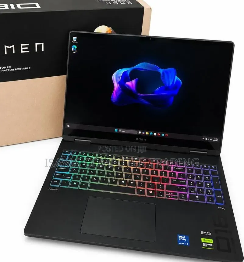 New Laptop HP Omen Max 16 32GB Intel Core Ultra 9 SSD 2T