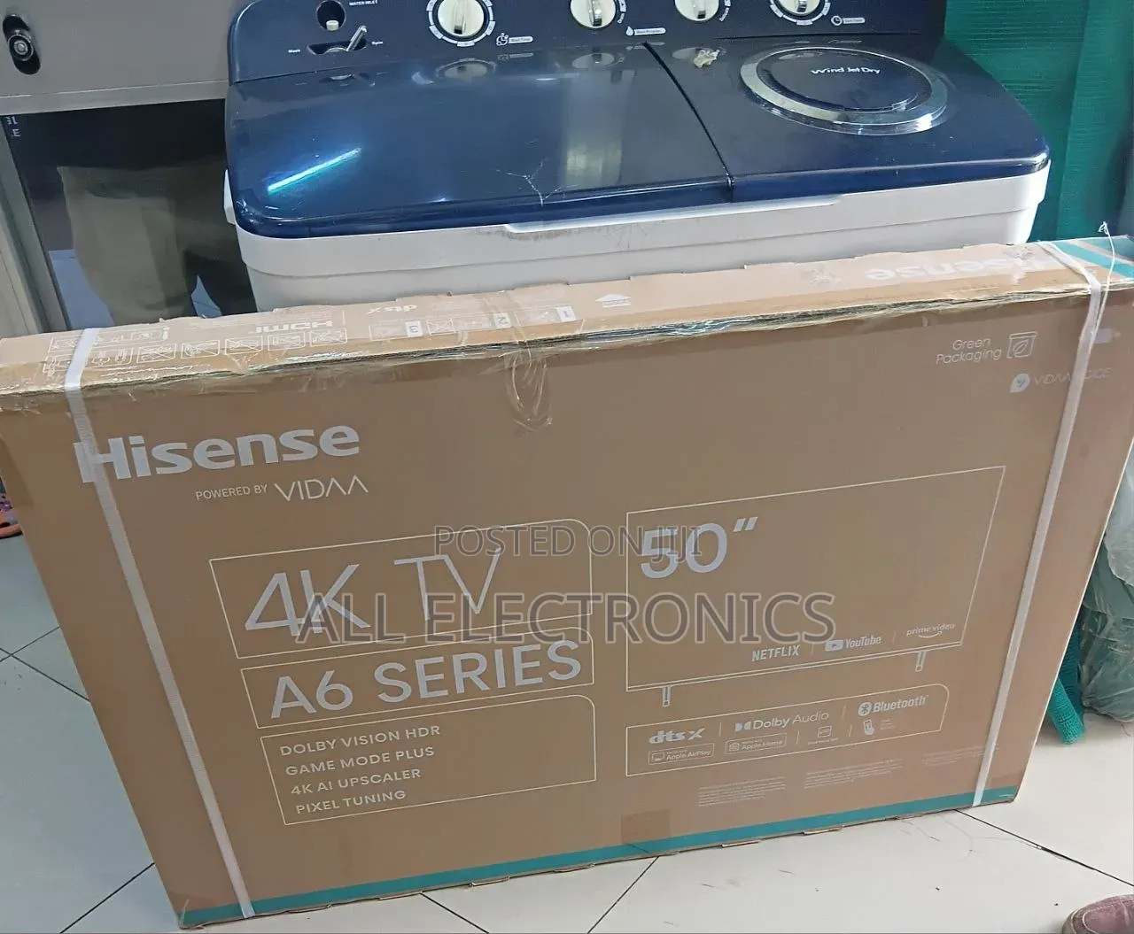 Hisense 50"Inch Tv