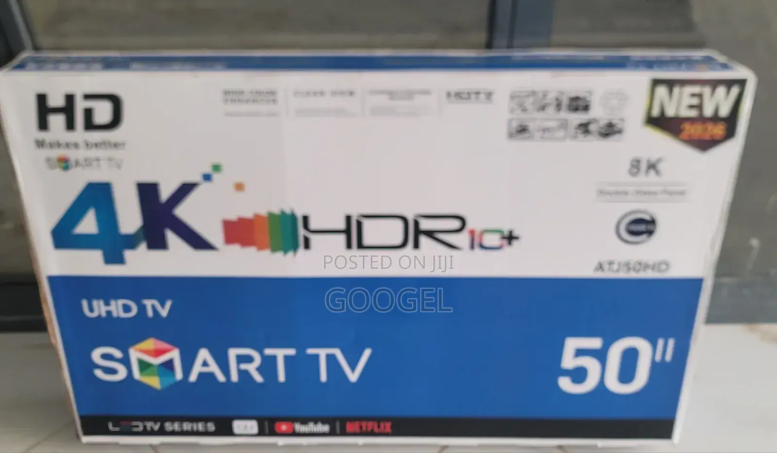 Hd 50"Inch Smart Tv