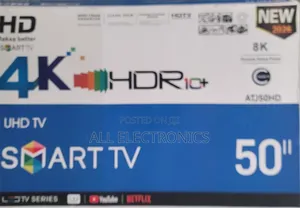 Hd 50"Inch Smart Tv