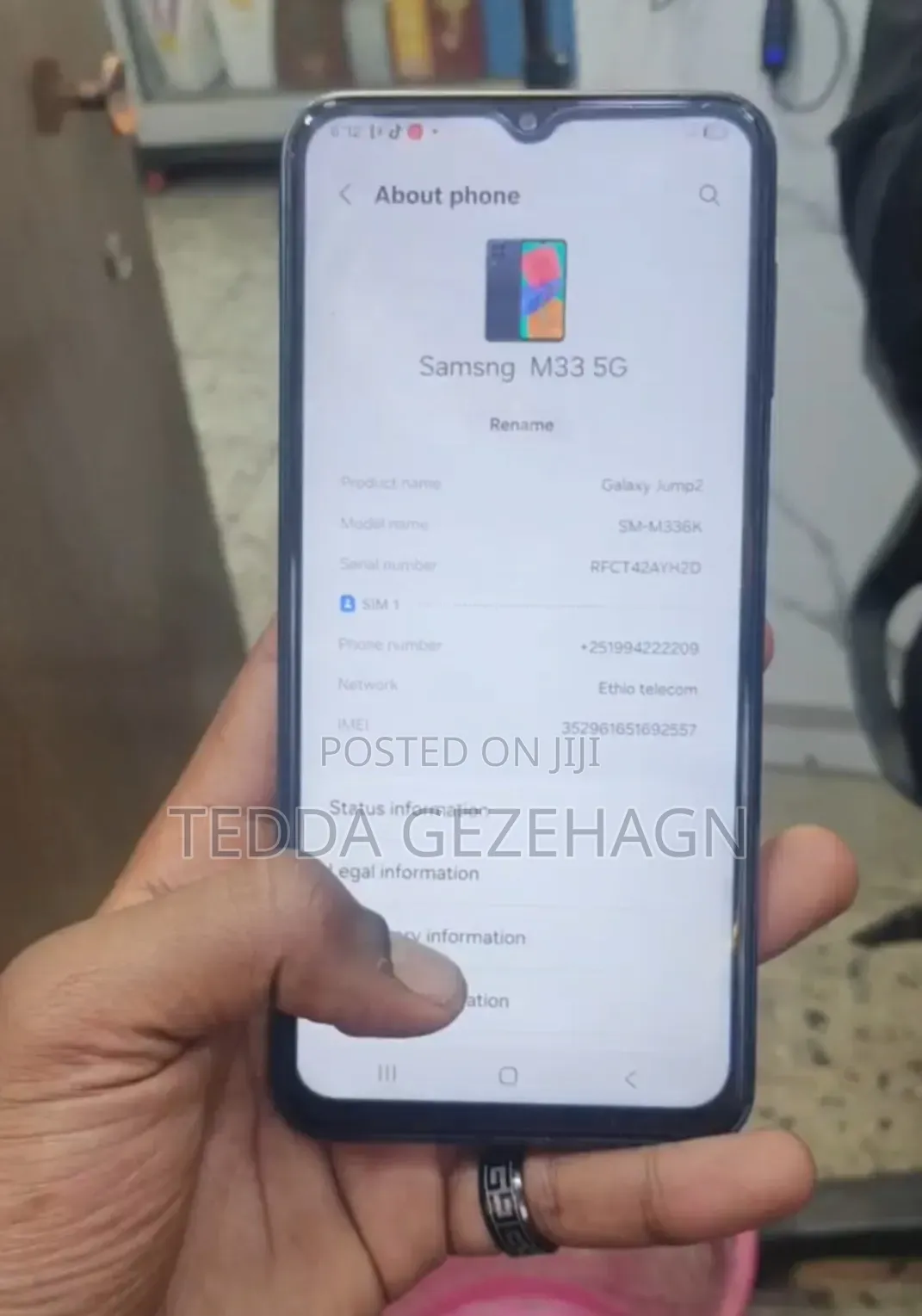 Samsung Galaxy M33 5G 128 GB Blue