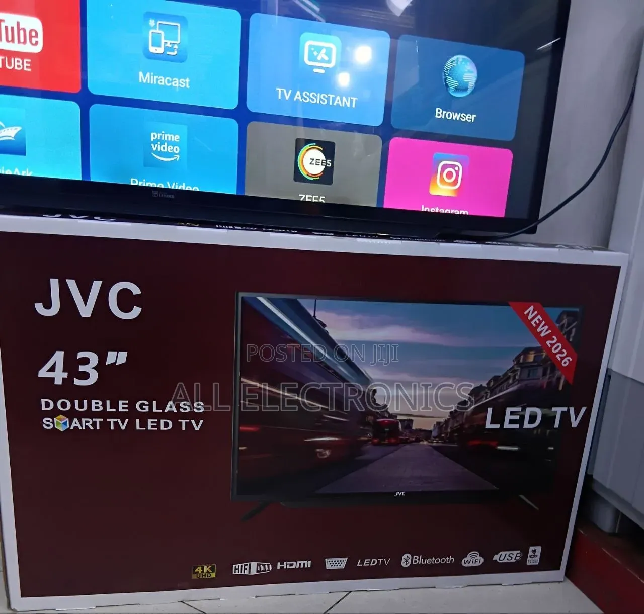 JVC 43"Inch New 2026model Smart Tv