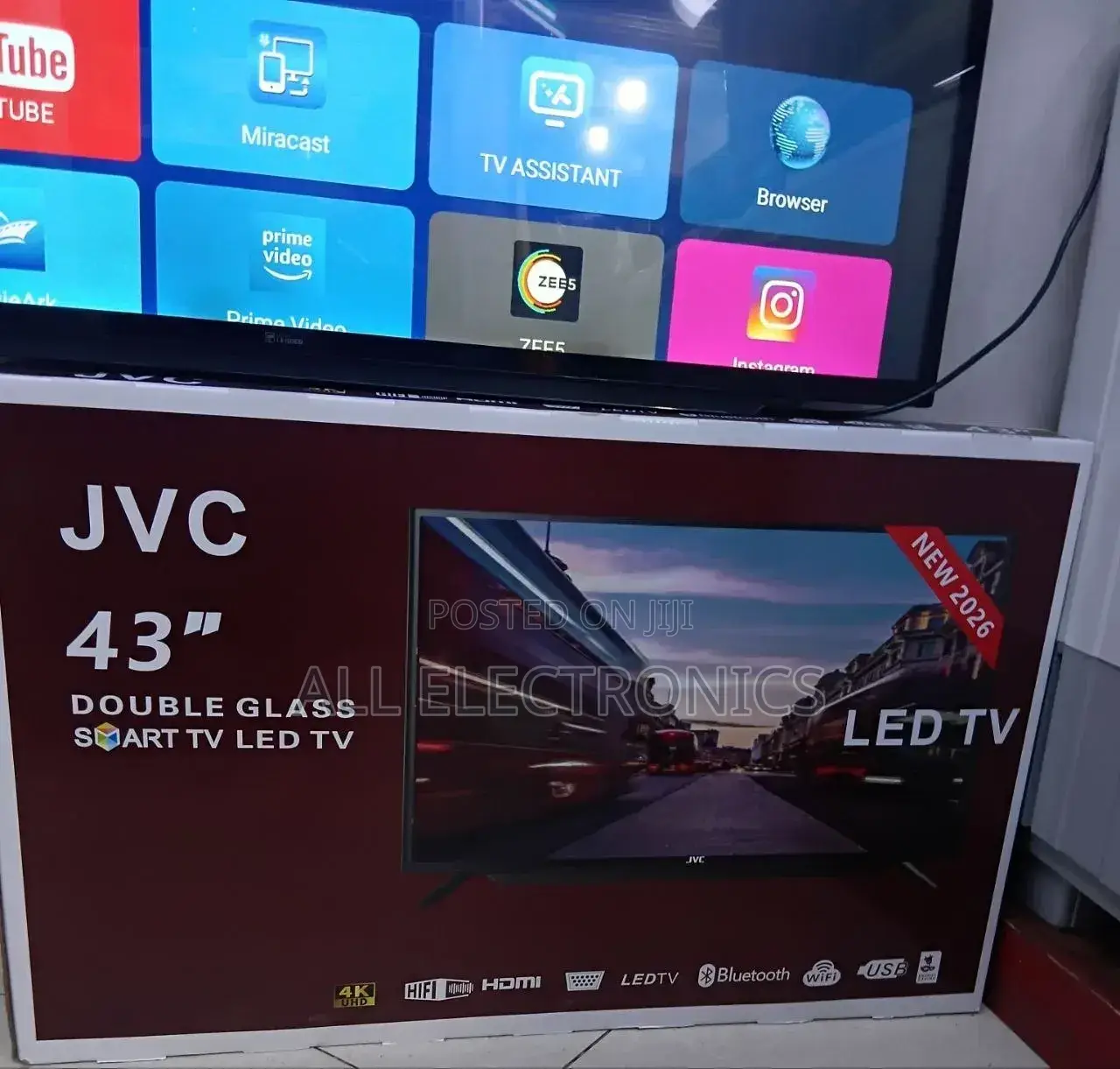 JVC 43"Inch New 2026model Smart Tv