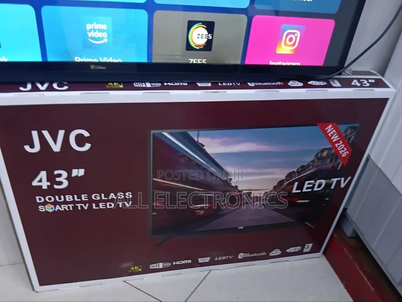 JVC 43"Inch New 2026model Smart Tv