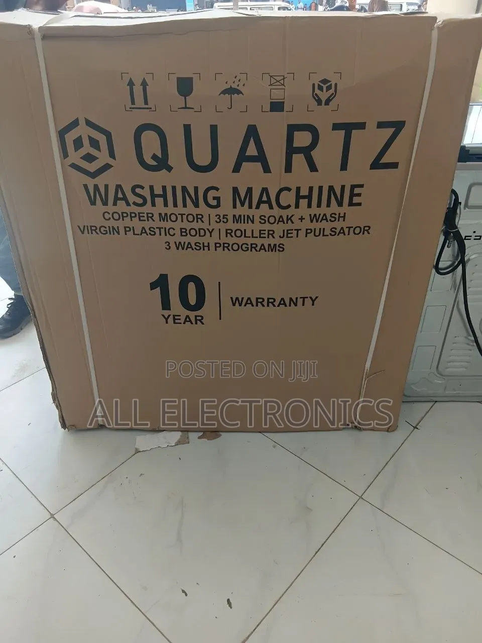 Quartz 20"Kg Washing Machine Cooper Motor