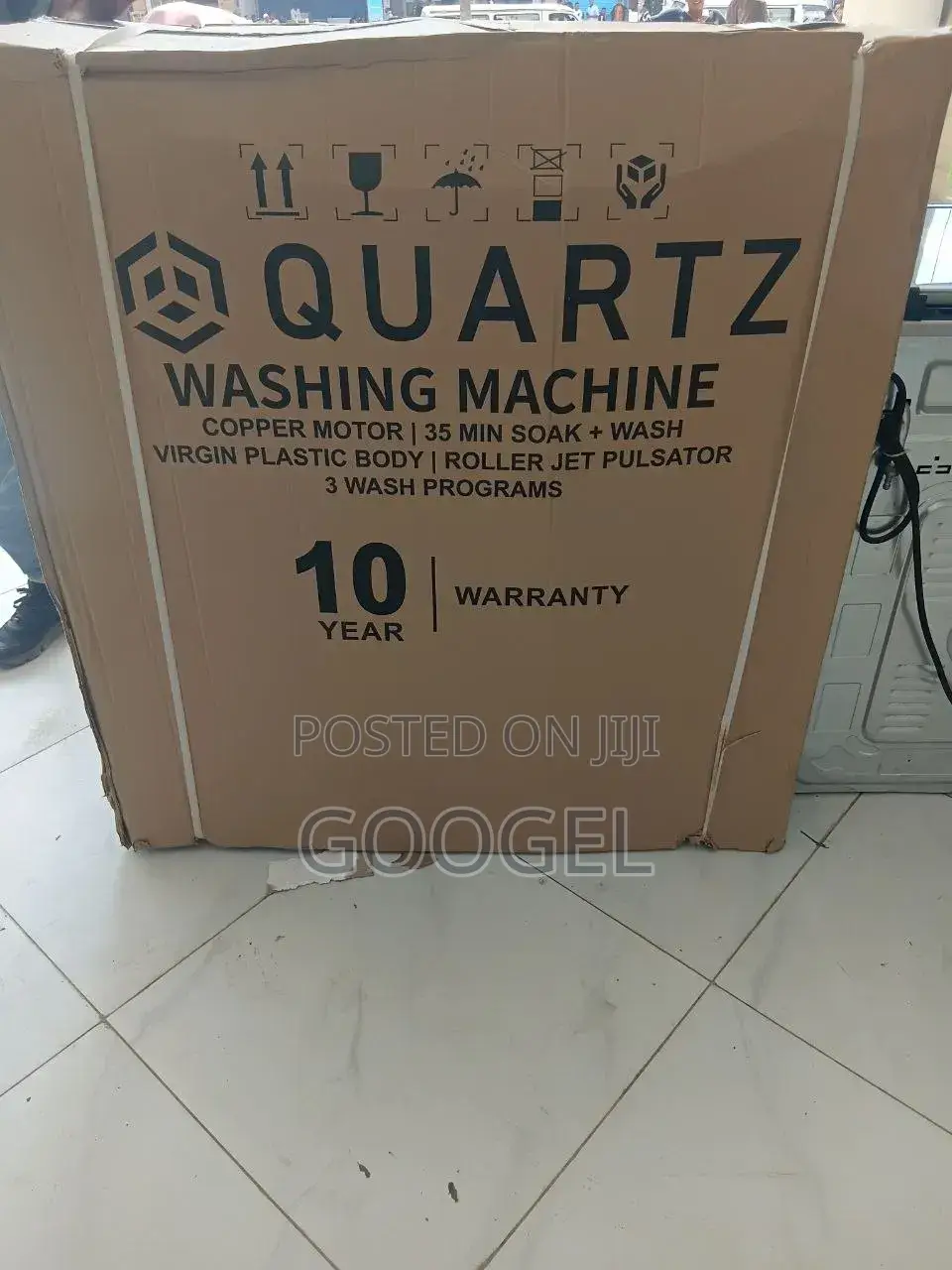 Quartz 20"Kg Washing Machine Cooper Motor