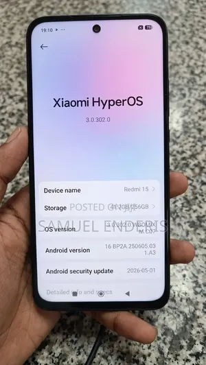 Xiaomi Redmi 15 256 GB Black