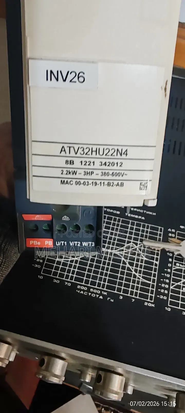 Inverter 2.2kw Atv32hu22n4