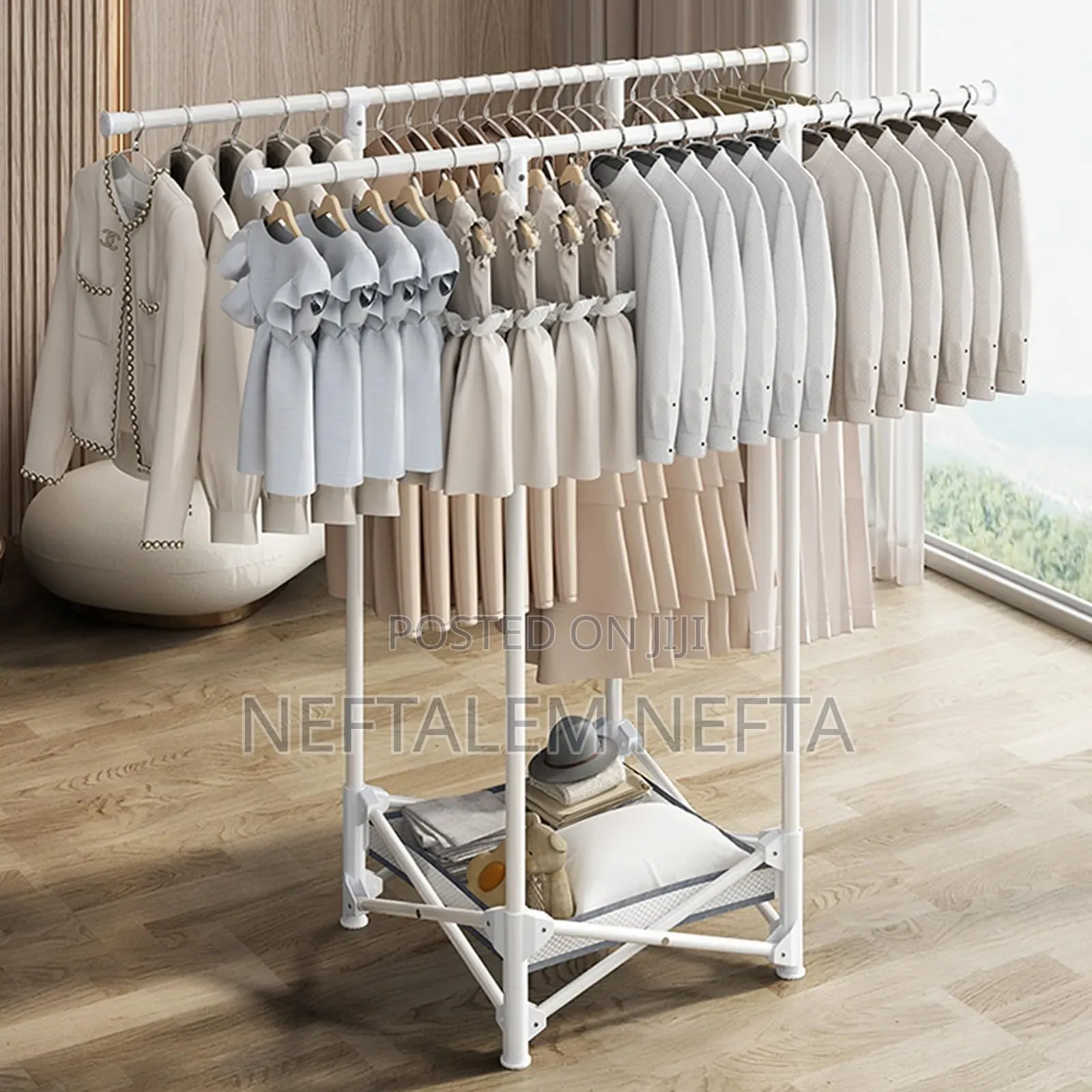 Double Bar / Foldable Cloth Drying Rack