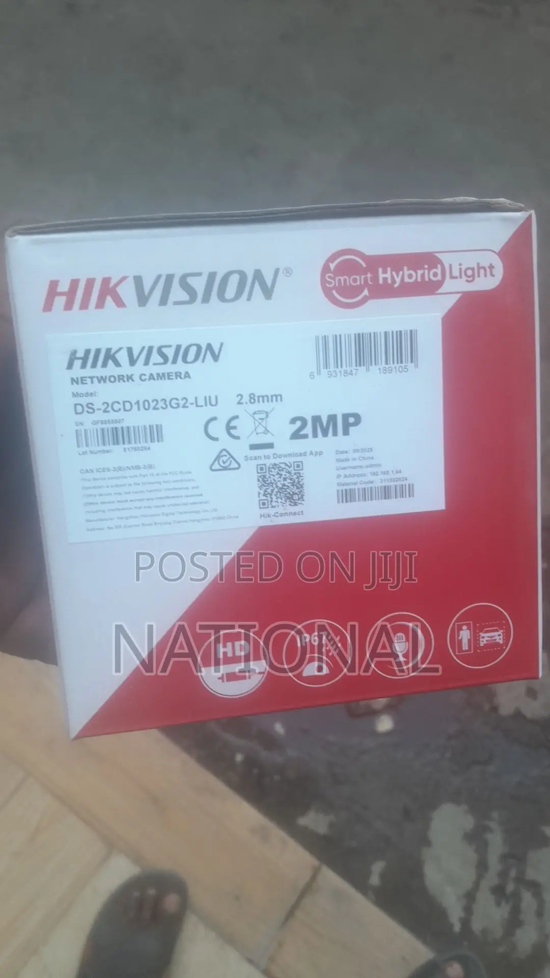 Hikvision Ip Camera Hybird Smart 2mp