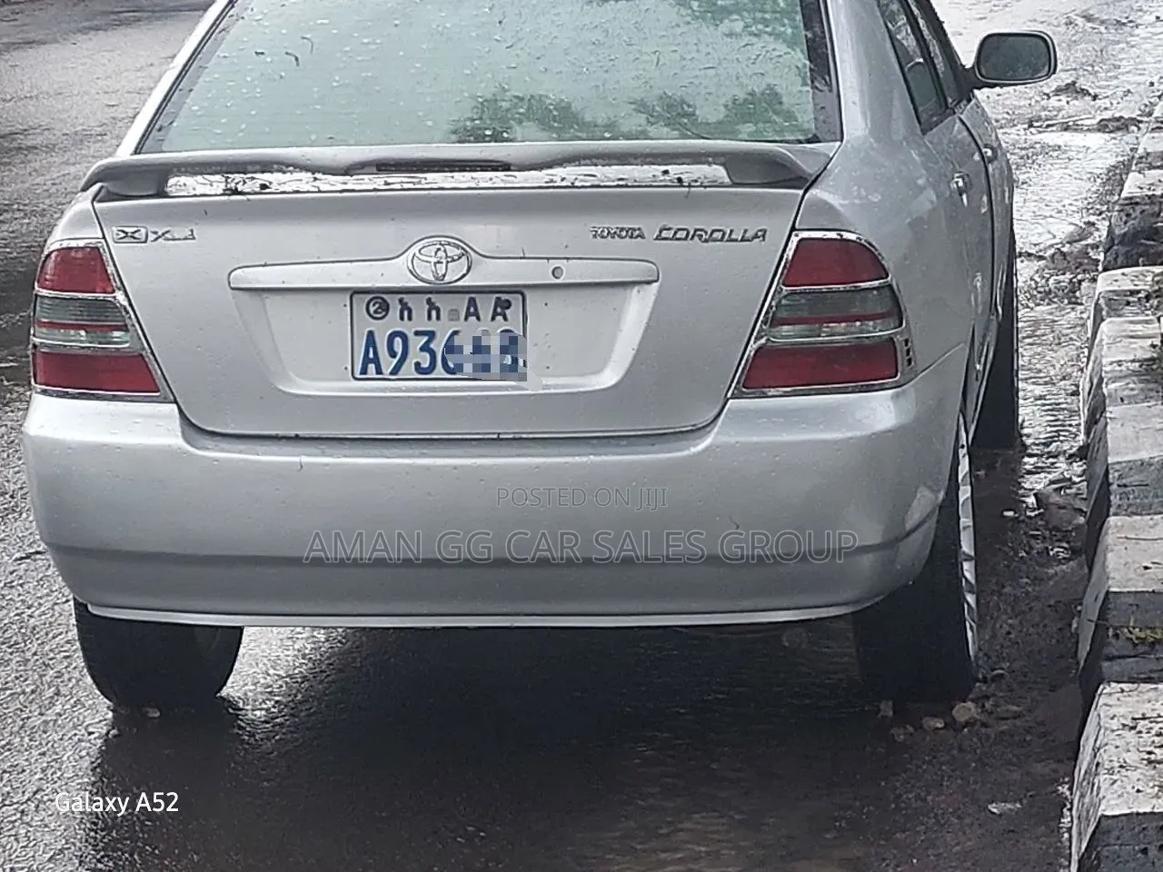 Toyota Corolla 2003 Silver