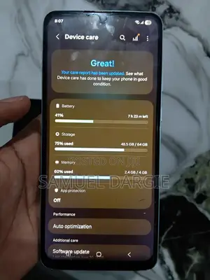 Samsung Galaxy M05 64 GB Blue