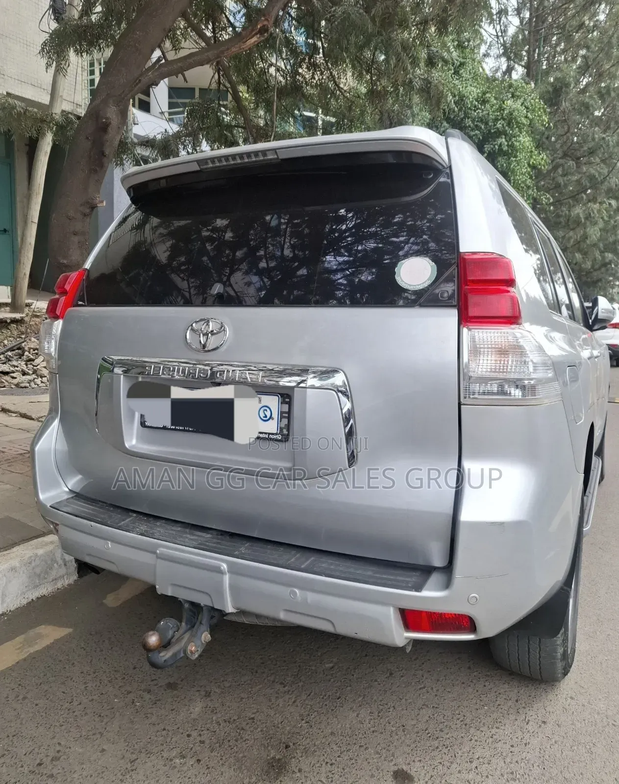 Toyota Land Cruiser 2012 Silver