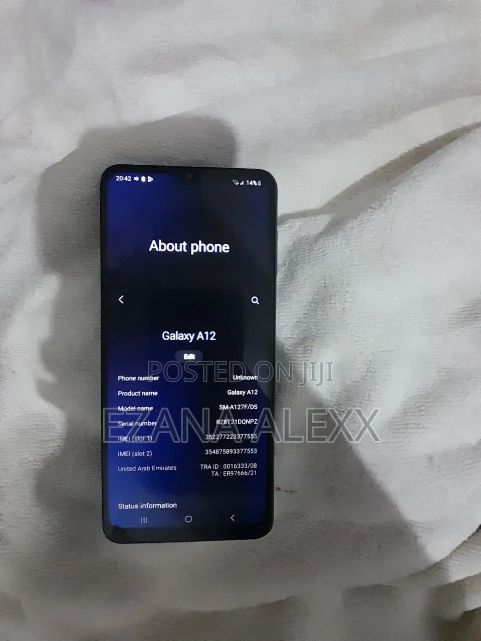 Samsung Galaxy A12 128 GB Blue